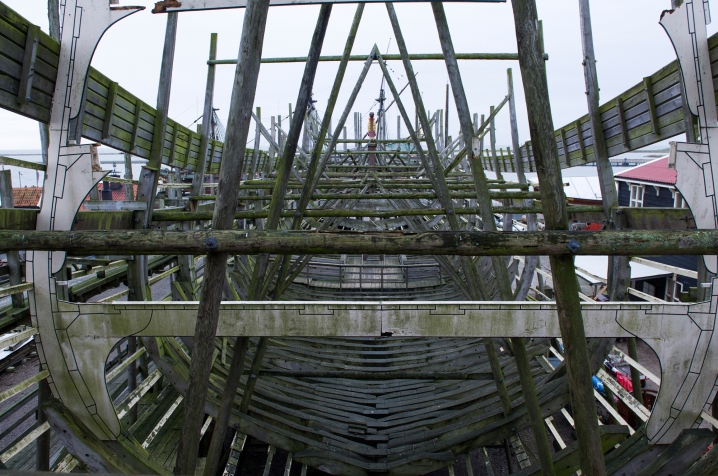 Batavia Lelystad en afsluitdijk lichtkunstproject 'Icoon Afsluitdijk' heeft de kunstenaar Daan Roosegaarde