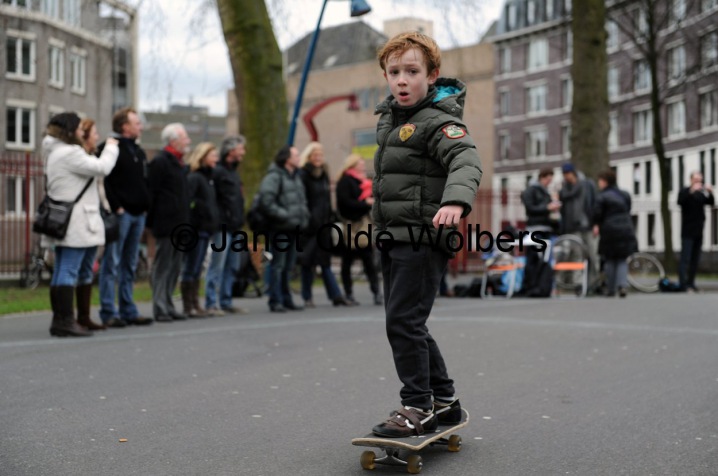 Skaten in het Valkenberg