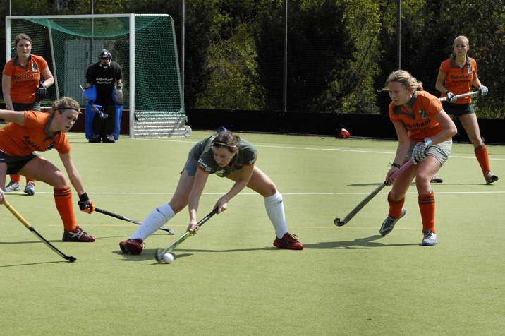 Warande - Were di Tilburg dames stand 1 - 5