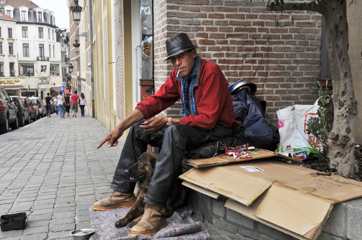 Brussel straatbeeld