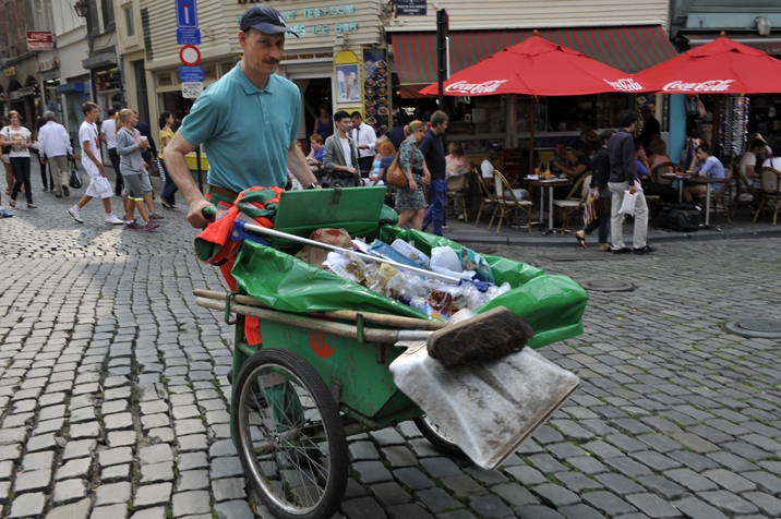 Brussel straatbeeld