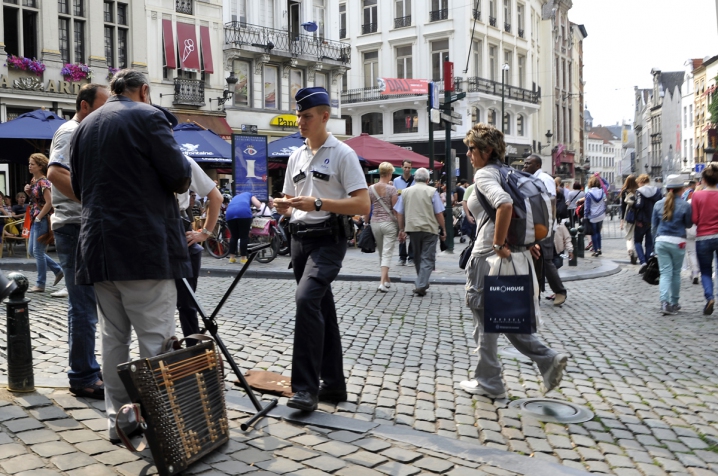 Brussel straatbeeld