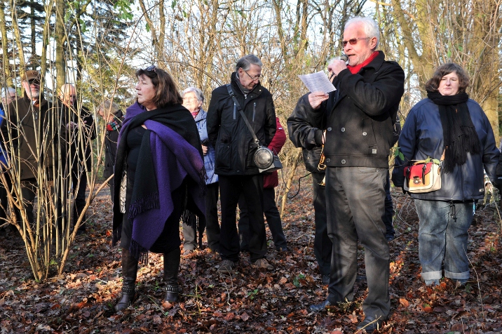 Onthulling plakette Misdadigerskerkhof Oosterhout